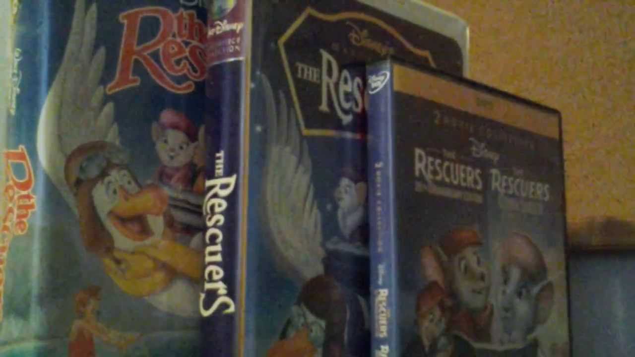 3 different versions of the rescuers