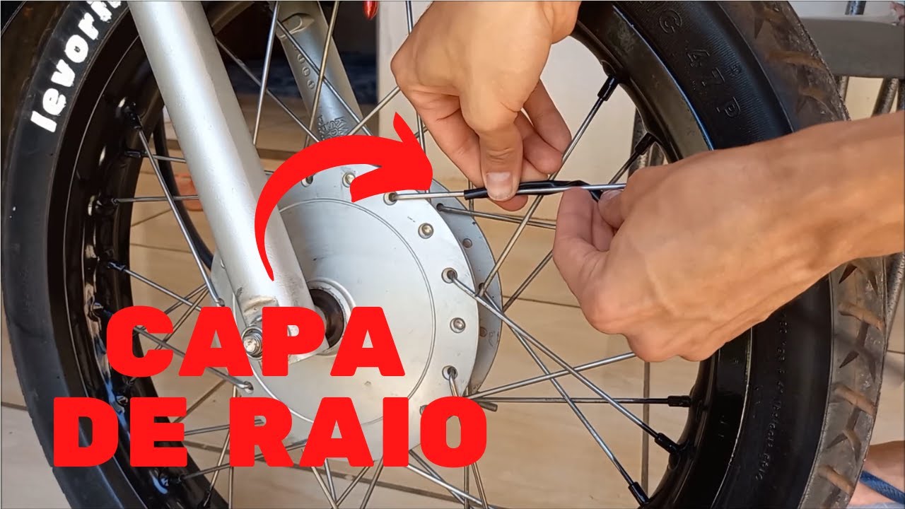 COMO COLOCAR CAPAS DE RAIO NA MOTO