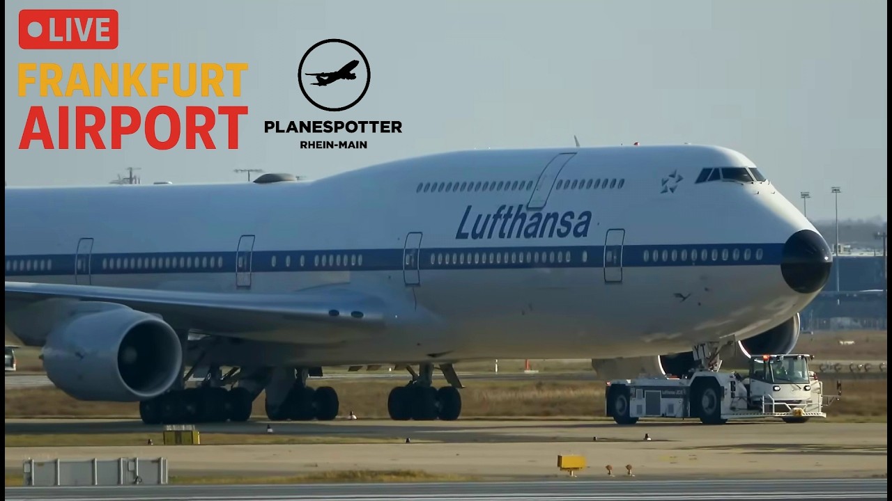 LIVE🔴 Planespotting Frankfurt Airport | Runway 18 & 25C | Der Tag nach dem Lufthansa Streik
