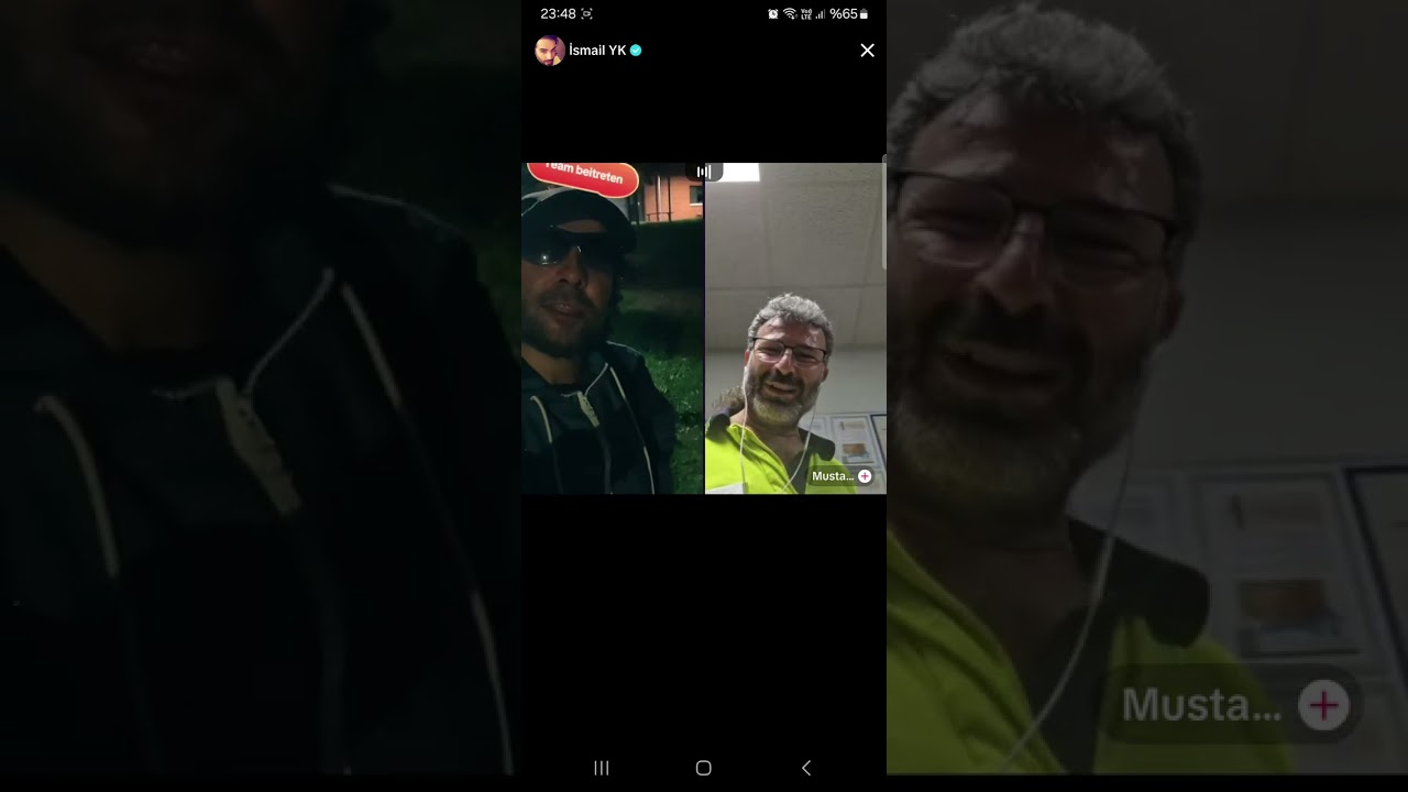 İsmail yk  tiktok canlı yayın  kısa 30.08.2024