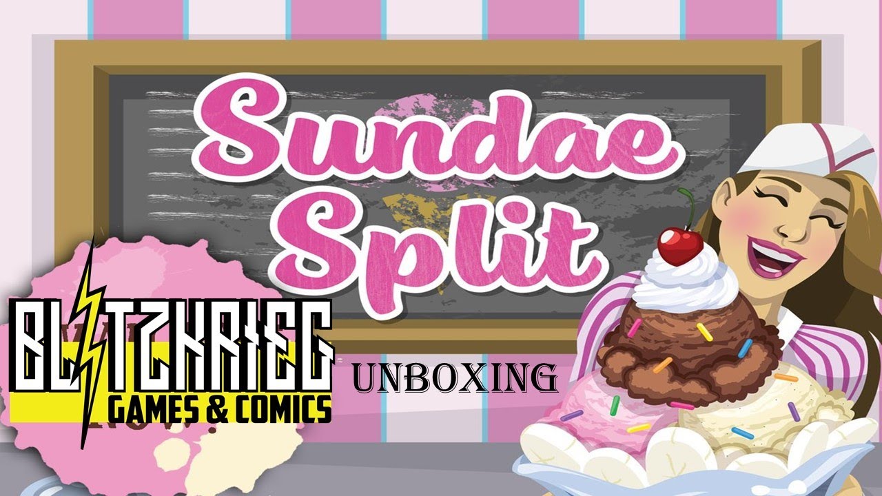 Sundae Split Unboxing Renegade Games Studios