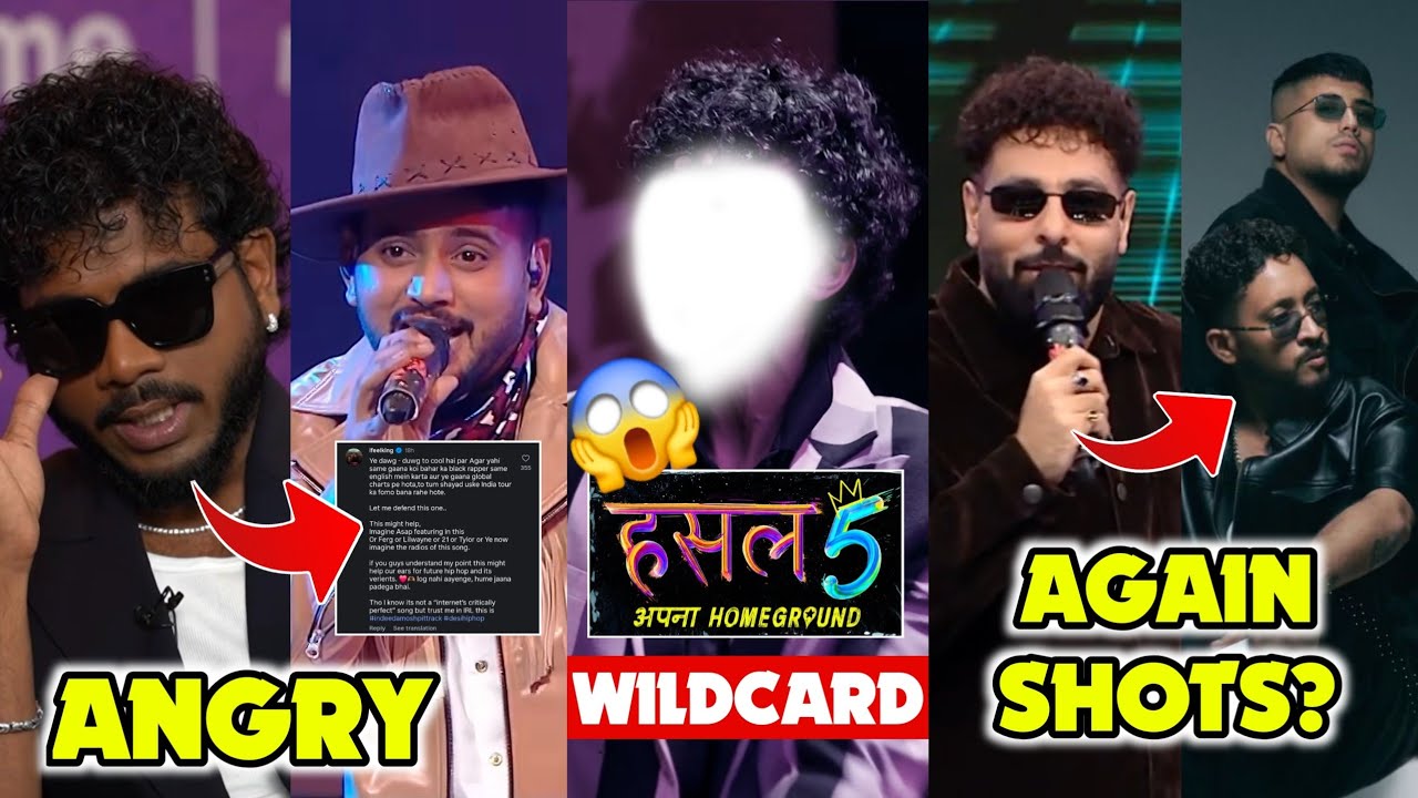 😱 1st TIME EVER WILD CARD ENTRY IN HUSTLE 5 | KING ANGRY REPLY | BADSHAH AGAIN SHOTS ON SEEDHE MAUT?