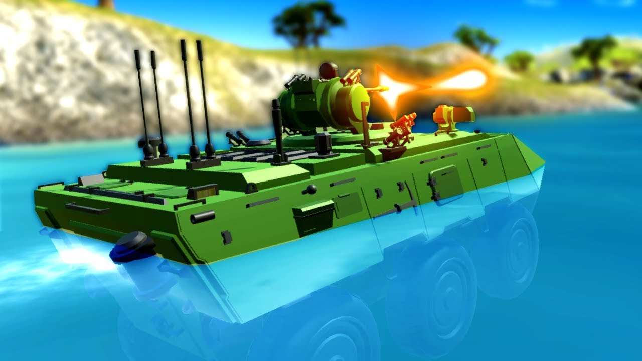 This New Amphibious Tank is Incredible! - Ravenfield Update Gameplay