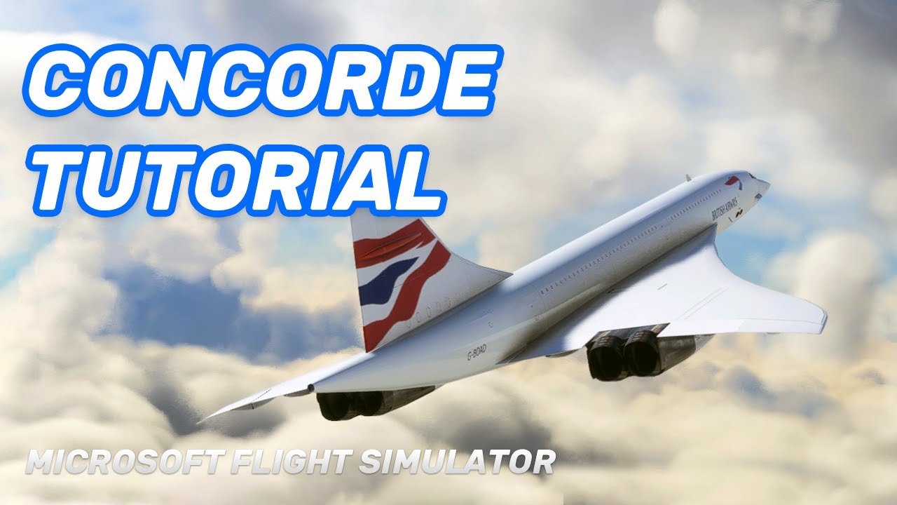 DC Designs Concorde MSFS — простое руководство | Полный полёт