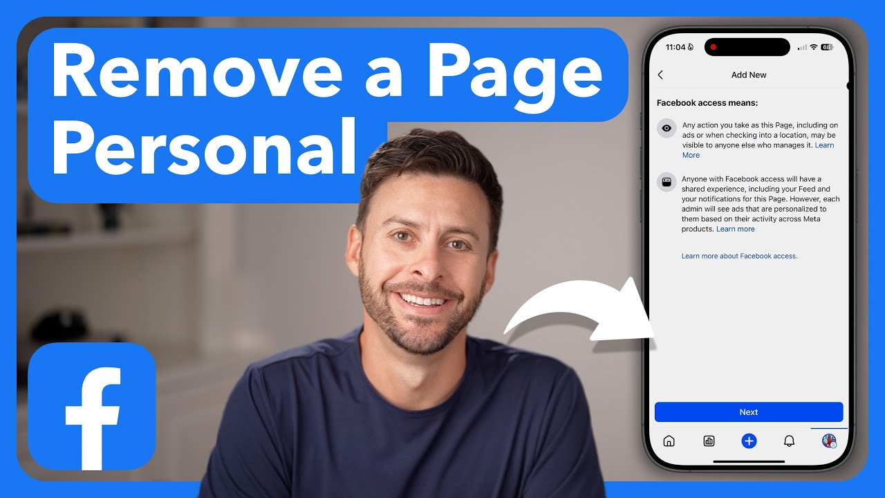 How To Remove Facebook Page From Personal Account