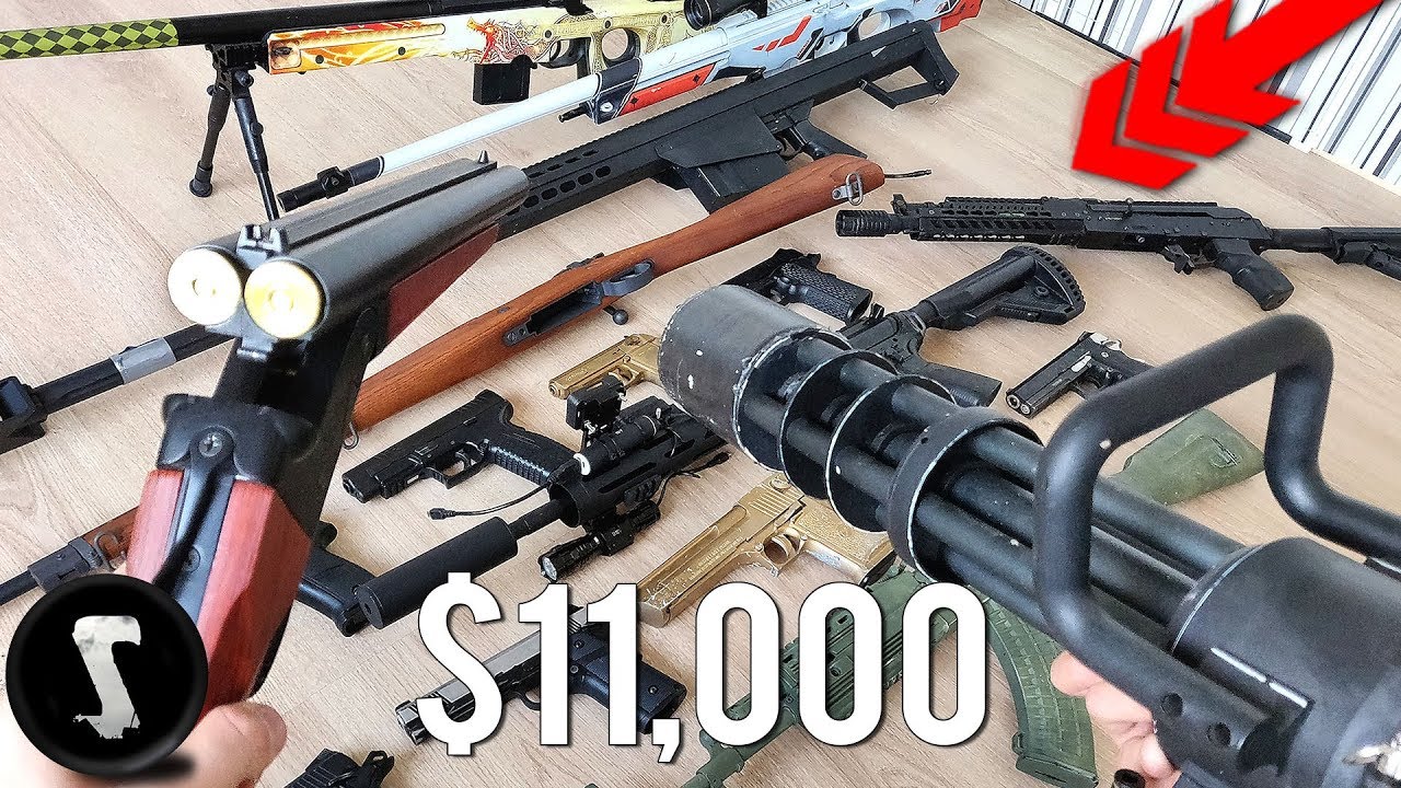 Сумасшедшая коллекция страйкбольного оружия стоимостью более 11 000 долларов от Silo (РЕДКОЕ ОРУЖИЕ)