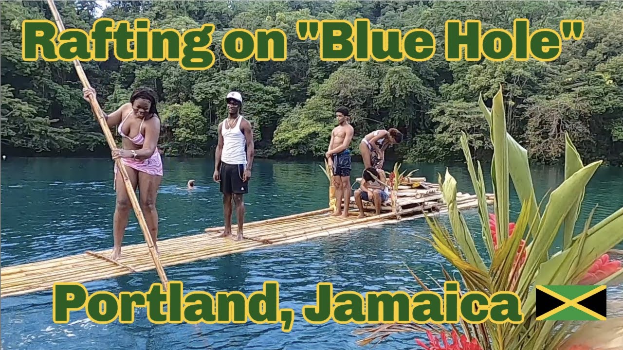 Rafting The Blue Lagoon | Portland, Jamaica🇯🇲