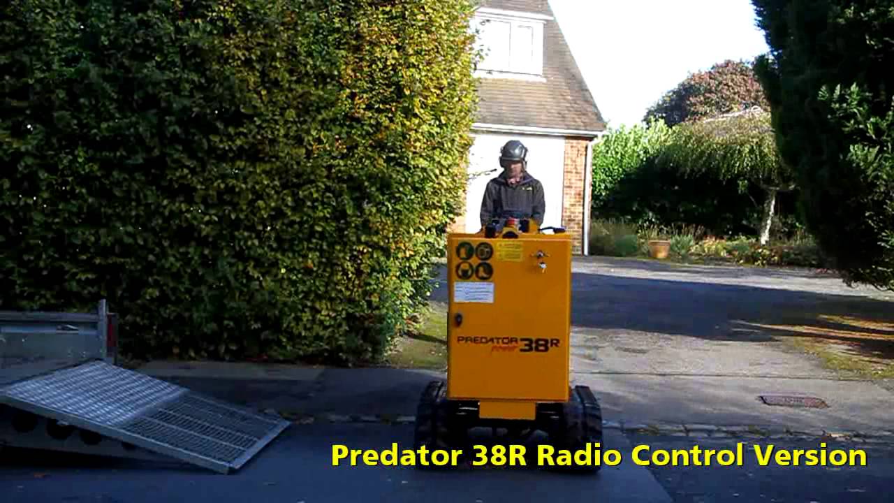 Predator 38 stump grinder