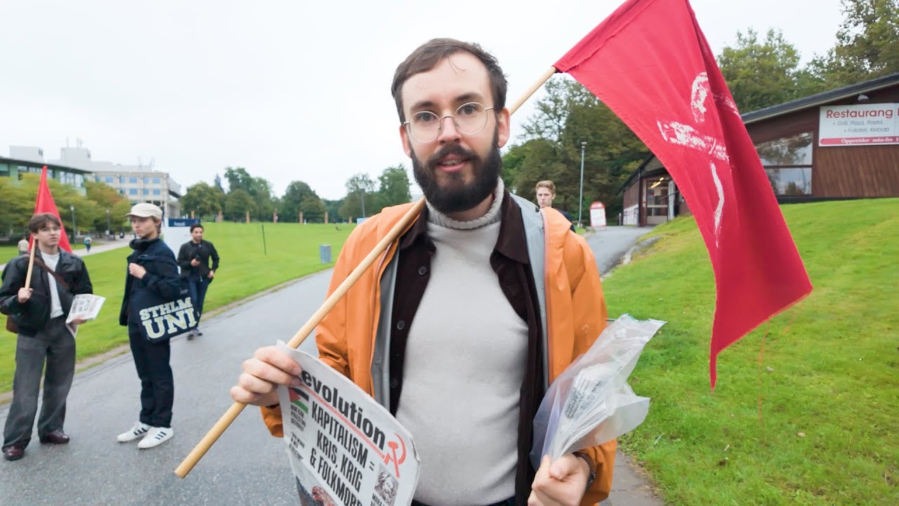 Stockholms Universitets välkomstdag: HBTQ-aktivism och Palestinavurm