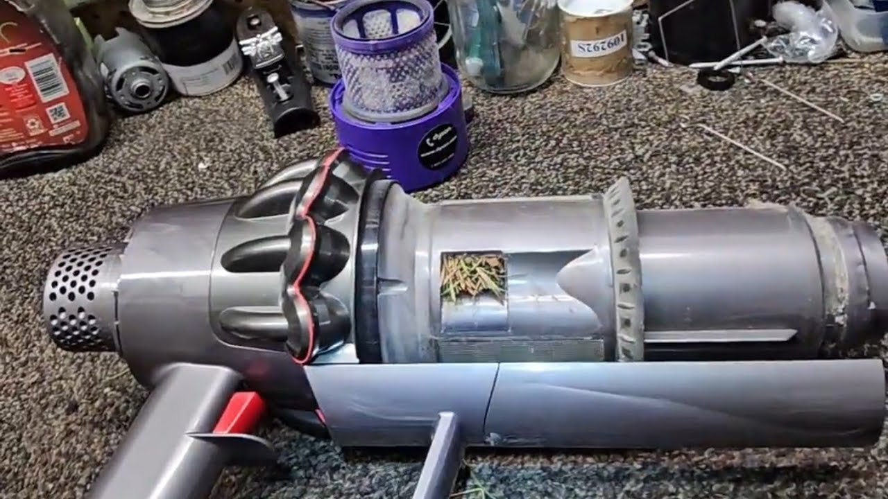 ¿Como destapar una Dyson sv12?