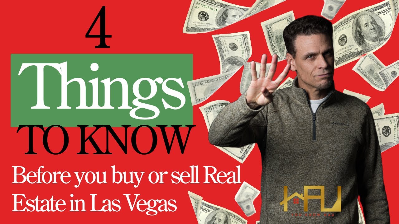 4 THINGS TO KNOW before you BUY or SELL- Vegas Market Update