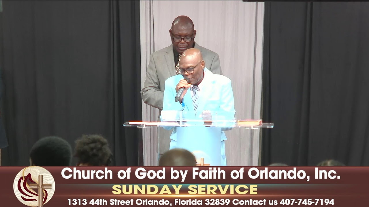 Church Of God By Faith Orlando Florida Sunday Night 01/25/2026