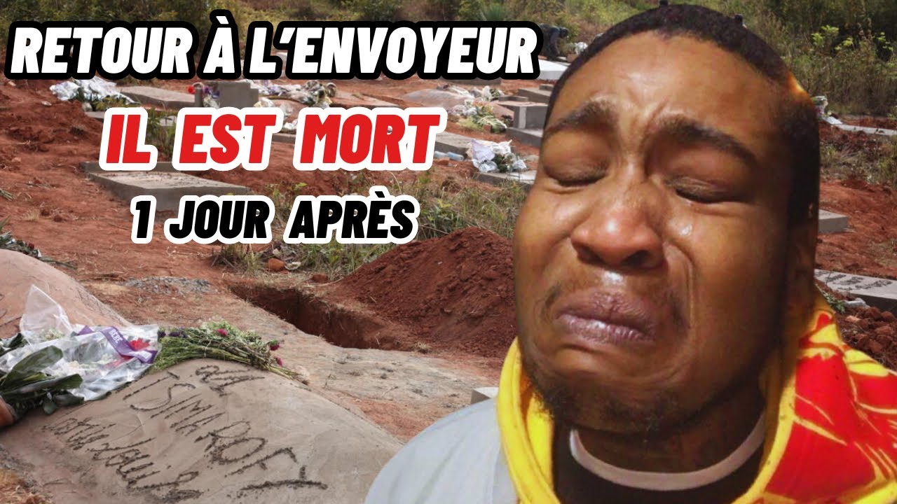 RETOUR A L&rsquo;ENVOYEUR : IL MEURT JUSTE 1 JOUR APR&Egrave;S...