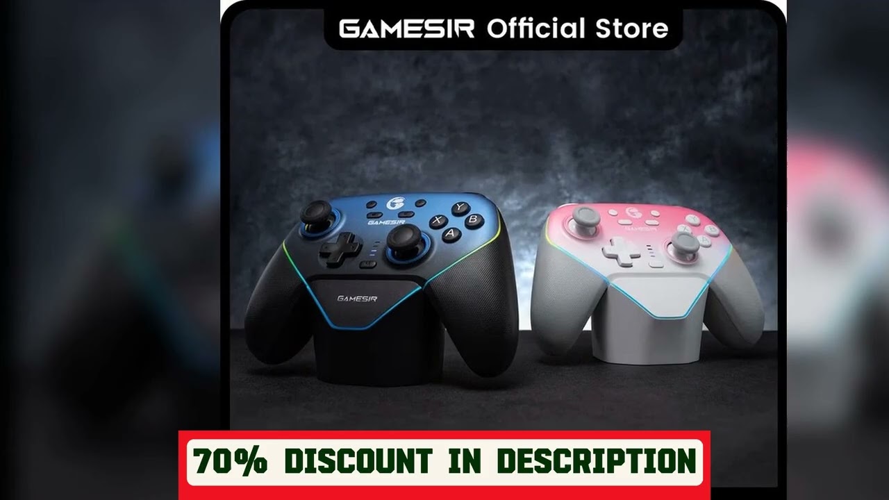 A must-have product! GameSir Super Nova Wireless Switch Controller with Charging Station, Hall Eff