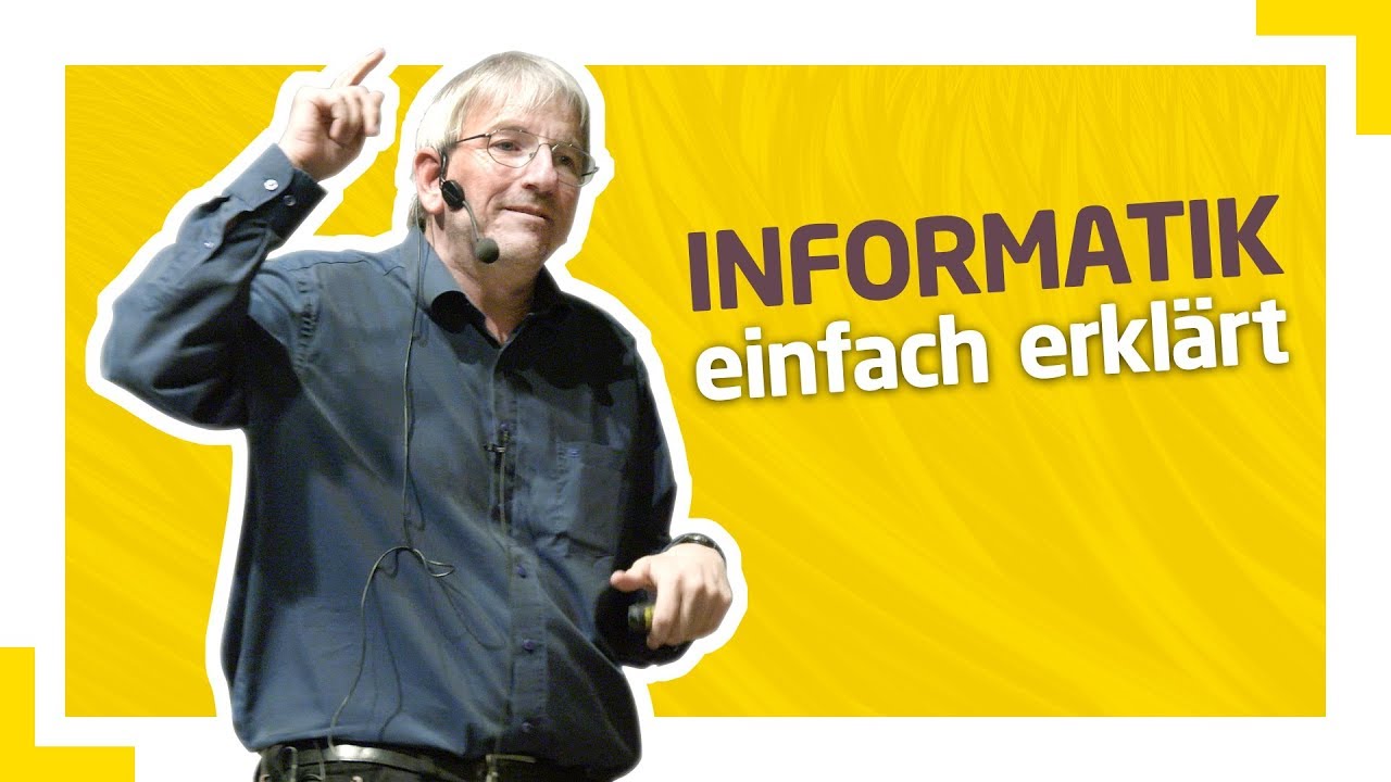 Jens Gallenbacher: Wieso Informatik mehr mit dem Mensch, als mit Computern zu tun hat