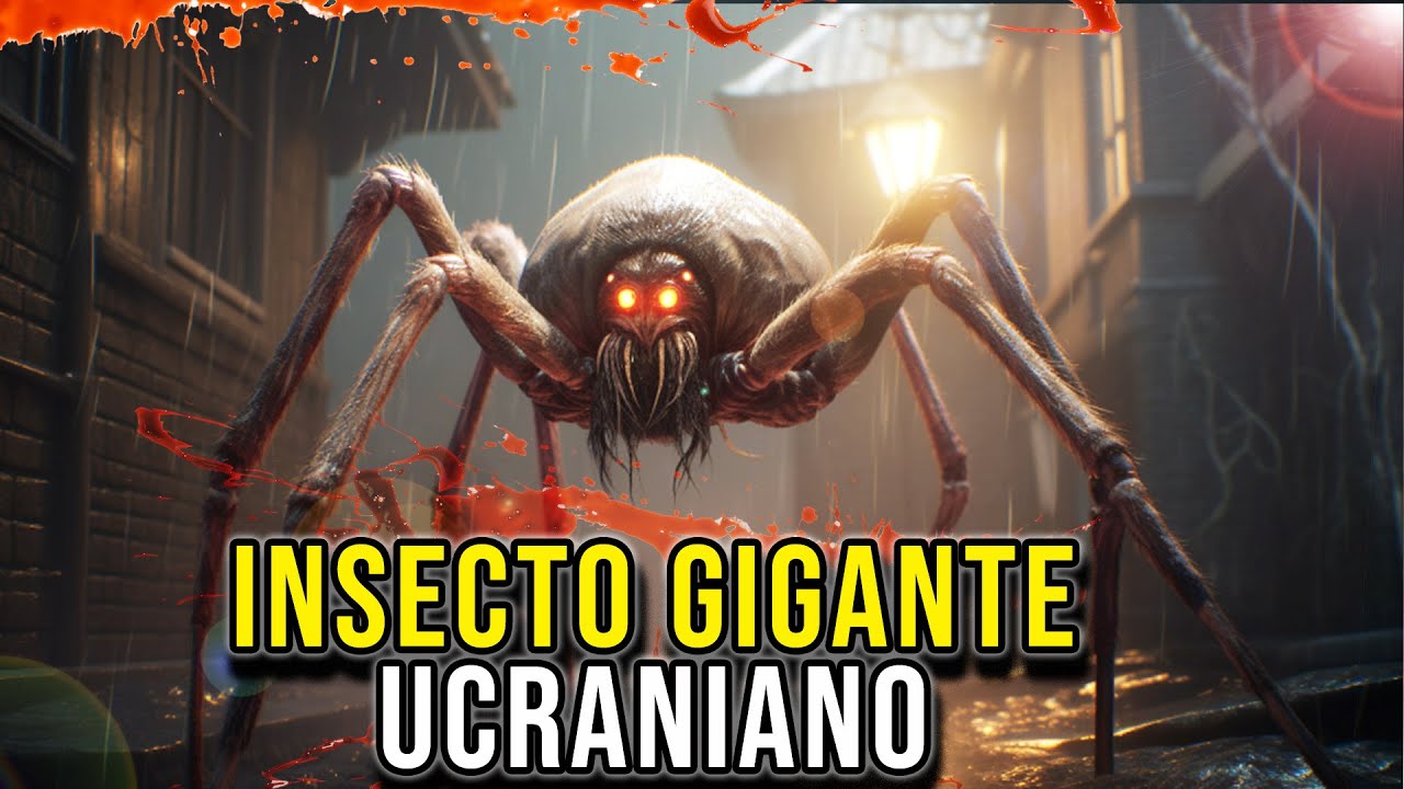 ARA&Ntilde;A GIGANTE encontrada en UCRANIA | Criptozoologia