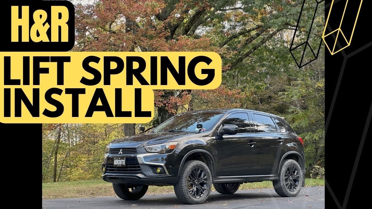 H&R Lift Springs in My Mitsubishi Outlander Sport