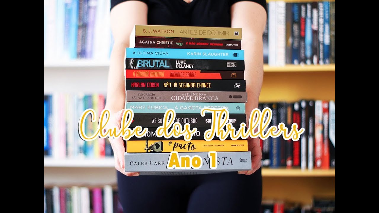12 LIVROS DO CLUBE DOS THRILLERS - ANO 1 | Ju Oliveira