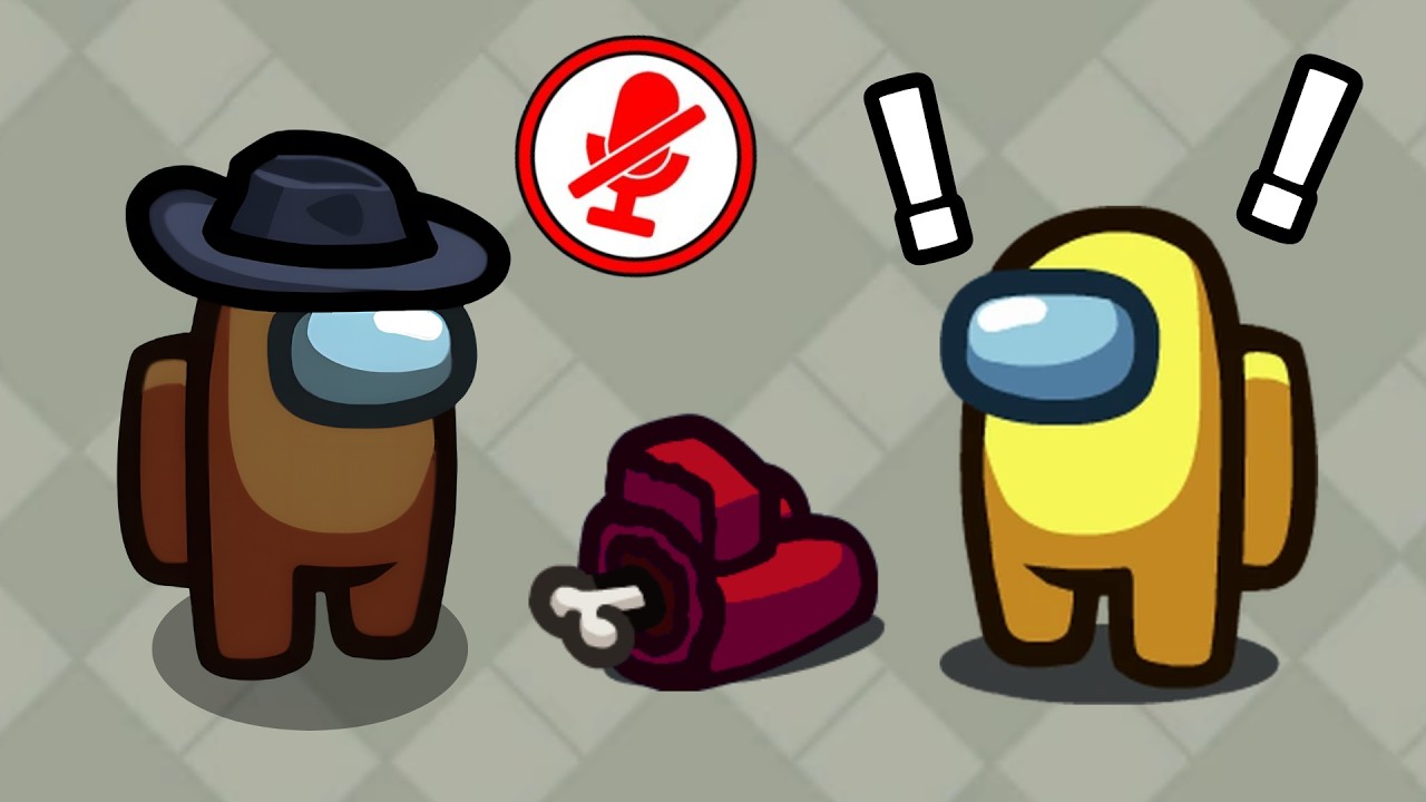 Among Us But I CAN'T TALK In Meetings!