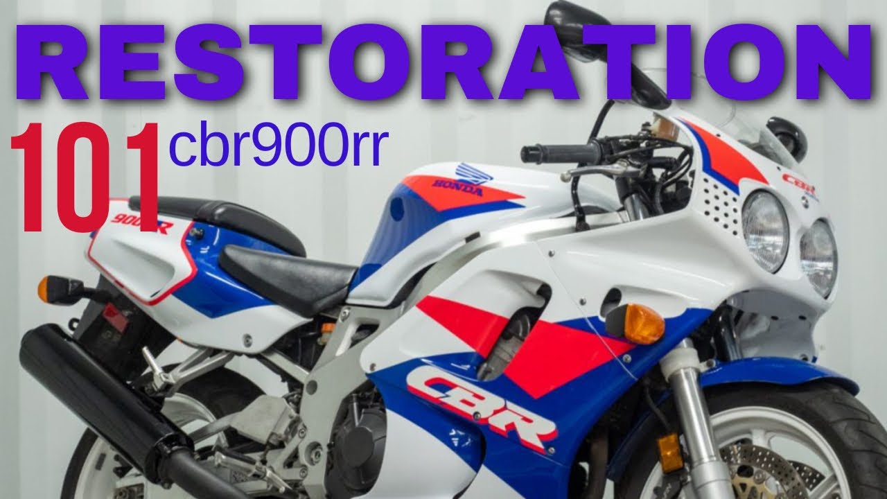 Honda cbr900rr fireblade restoration 101