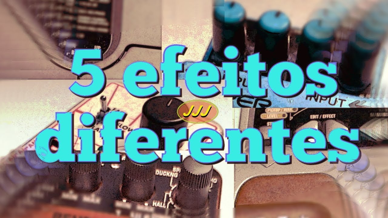 5 efeitos diferentes para guitarra que talvez voc&ecirc; n&atilde;o conhe&ccedil;a!