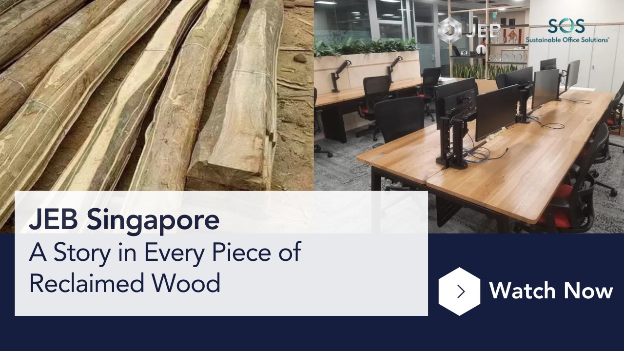Transforming Reclaimed Wood Into Functional Tabletops for Offices