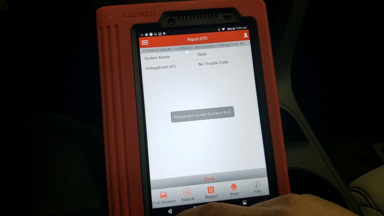 2016 Hyundai Sonata ACU coding ( that's airbag control unit)