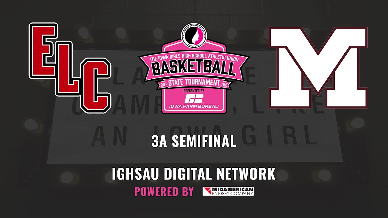 2025 IGHSAU Girls State Basketball 3A Semifinal: Mount Vernon vs Estherville Lincoln Central