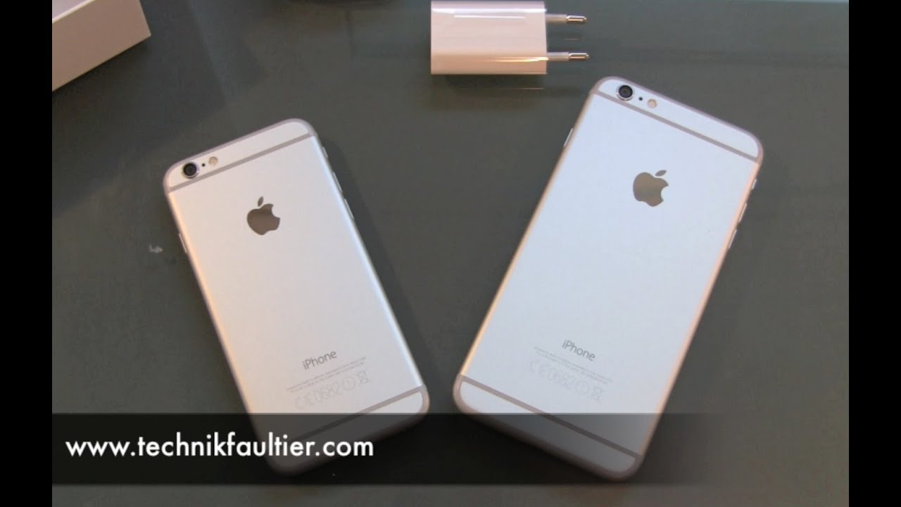 iPhone 6 Plus Silber Unboxing und erster Eindruck