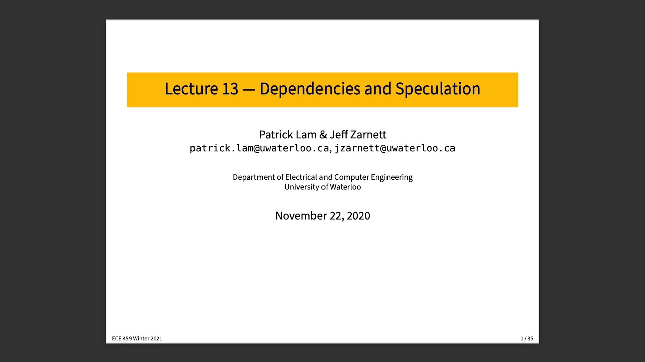 ECE 459 Lecture 13: Software Transactional Memory