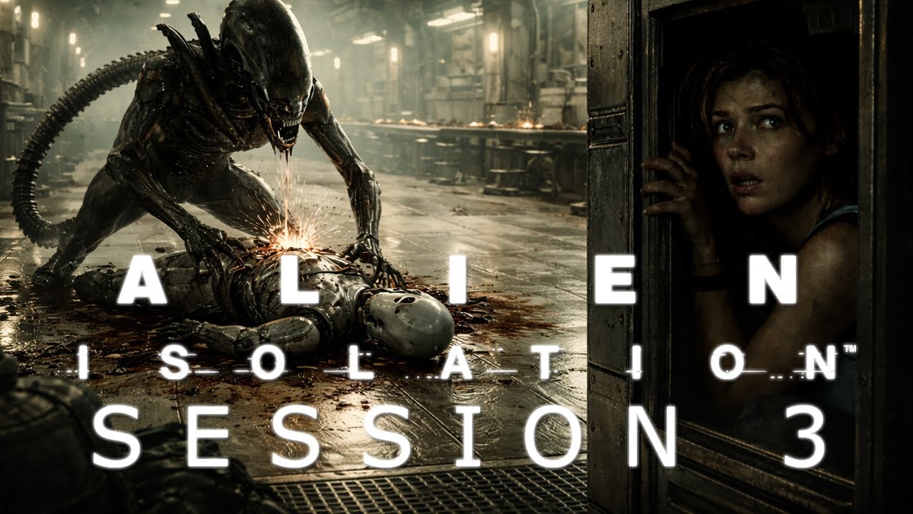 Alien: Isolation – Halb-Blind Let’s Play Together [DE] | Teil 3
