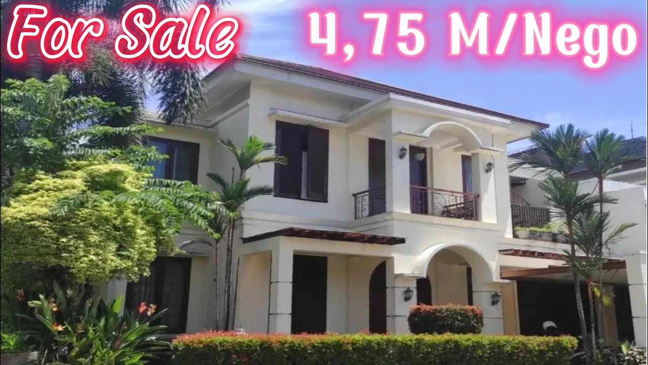 dijual Rumah Mewah dekat Mall Bintaro X-change Tangerang Selatan