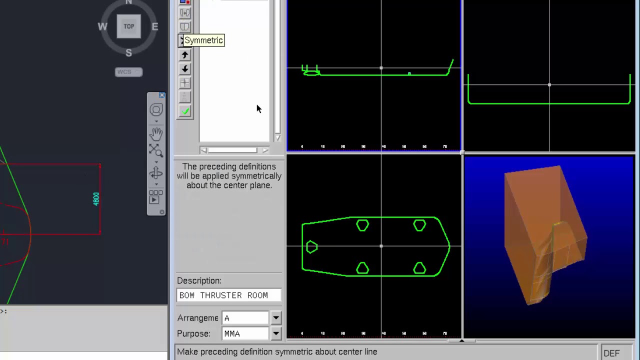 How to define Compartments and Tanks in NAPA 2009 - Napa tutorial