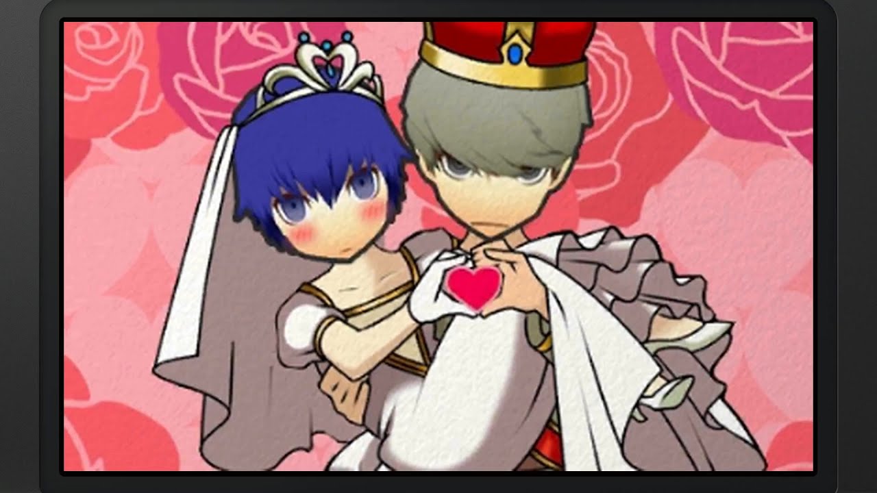 Persona Q: SotL - P4 MC & Naoto Wedding (P4) [Group Date Cafe]