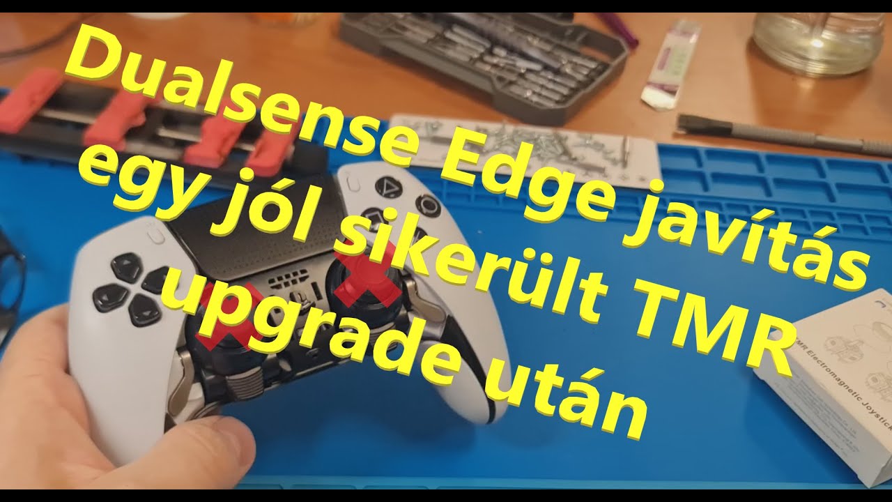 Féltem, de most szerencsém volt! 🔧 DualSense Edge javítás – TMR analóg kalibrálás