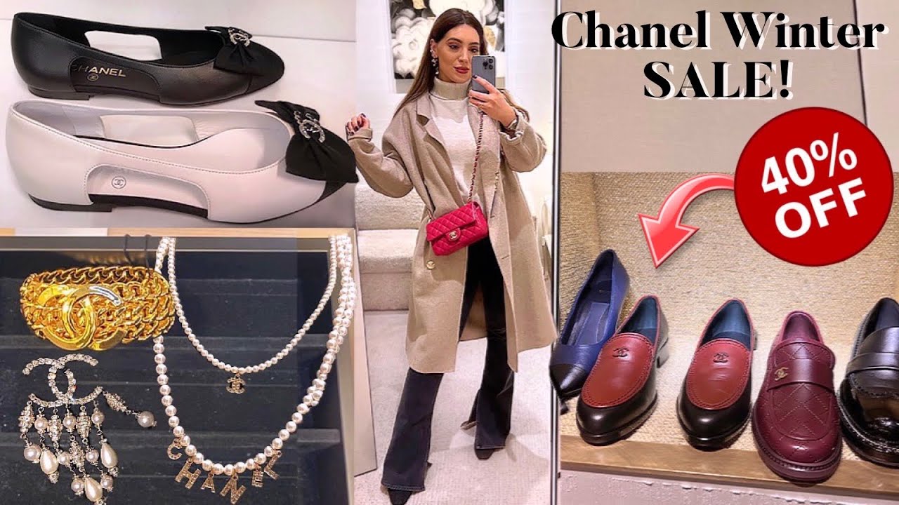 CHANEL Winter SALE 🤩 40% OFF Shoes, Jewellery, Accessories & RTW-  Private & Public Sale Sopping