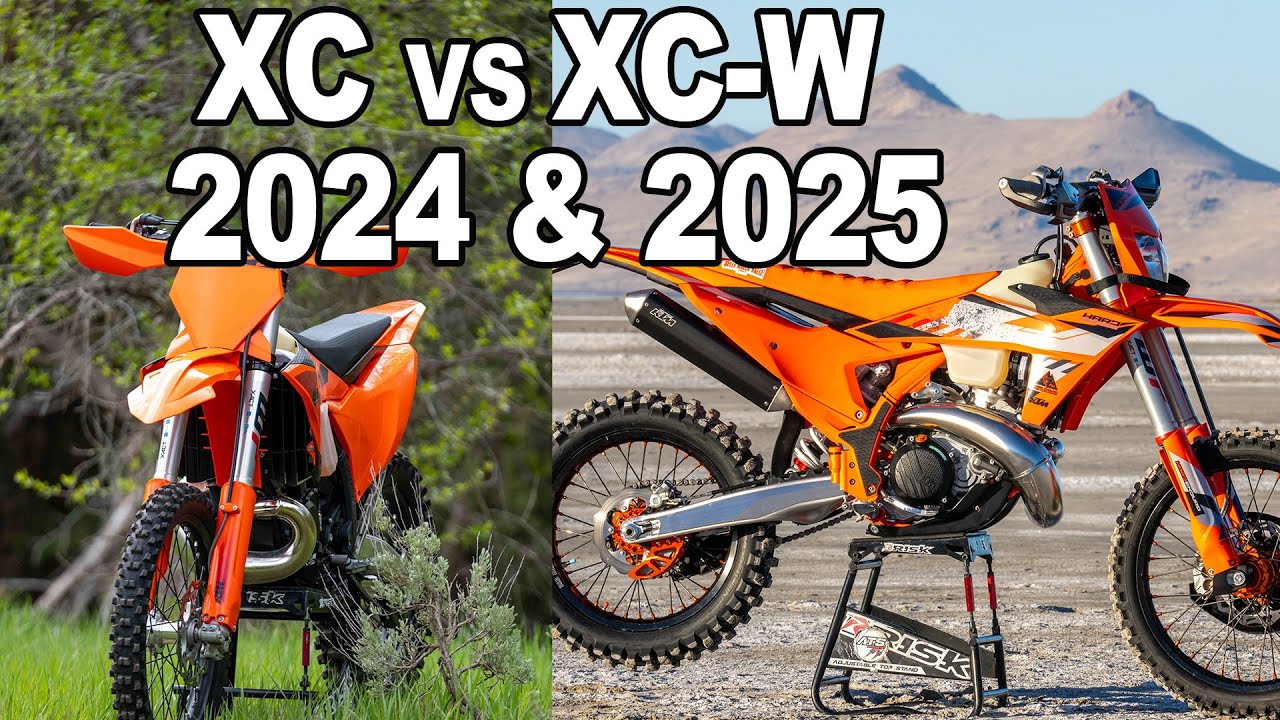 KTM XC-W vs XC?? Which should you buy in 2024 & 2025 Model Years?