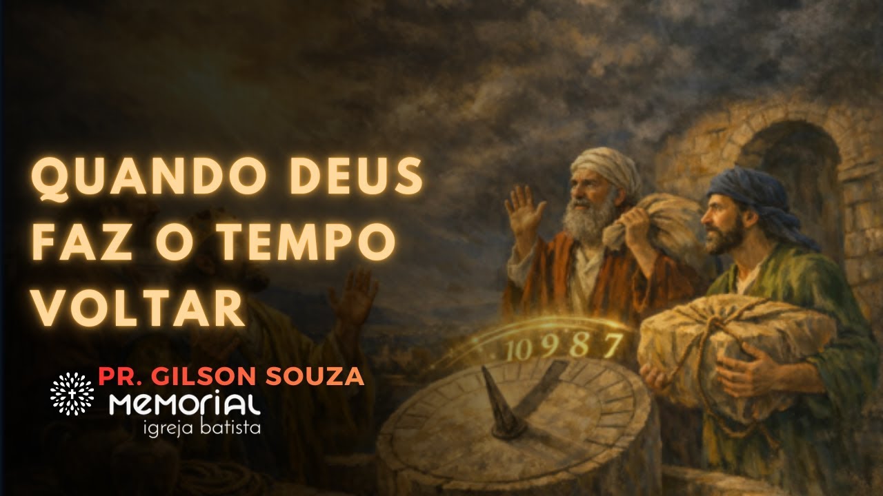 QUANDO DEUS FAZ O TEMPO VOLTAR| SÉRIE: MILAGRES QUE TRANSFORMAM HISTÓRIAS |PR. GILSON SOUZA