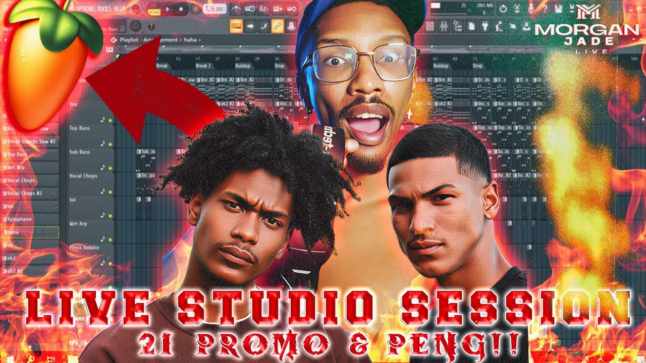 ЖЕСТКО💸😭...Полная студийная фотосессия с промо-роликом 21 и пингом!!