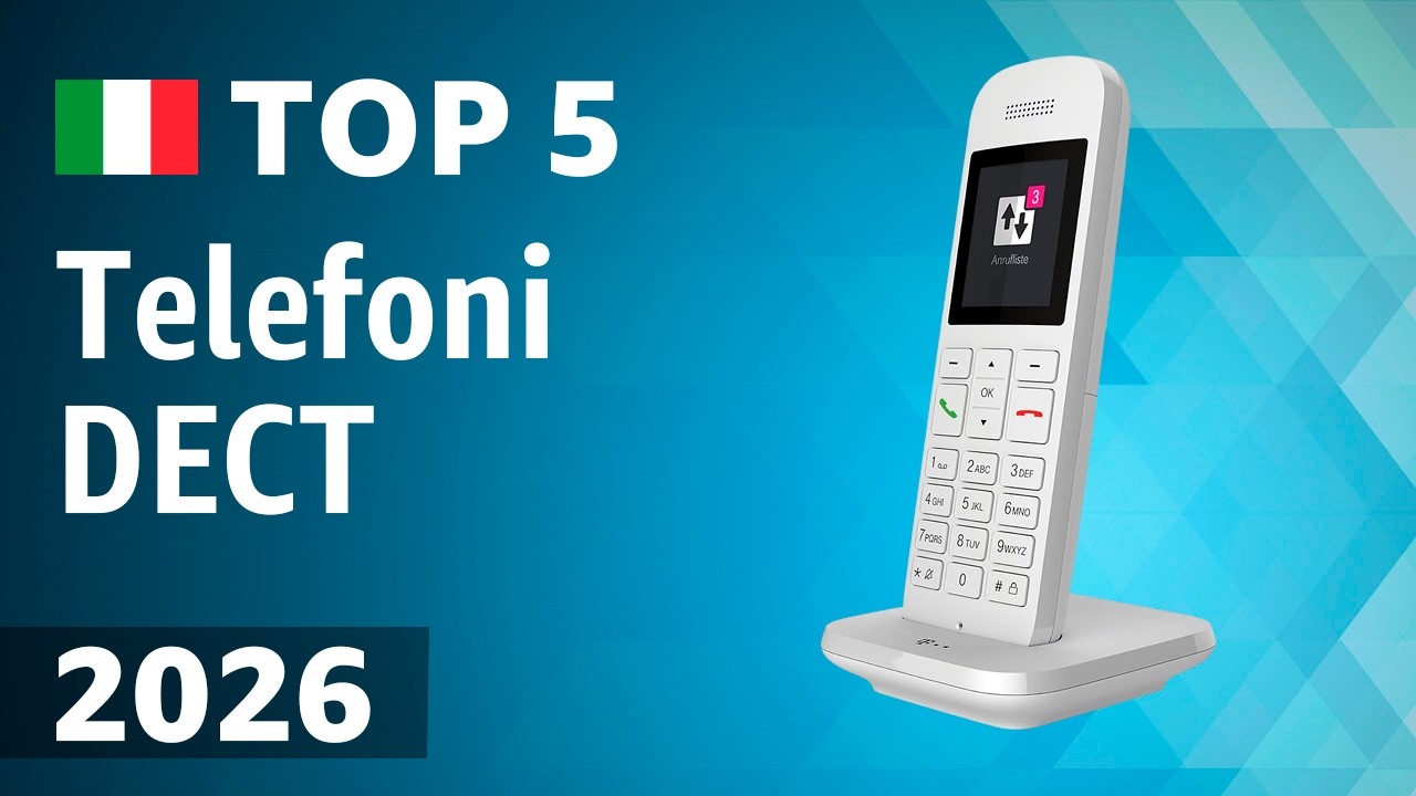 TOP—5. Migliori telefoni DECT (senza fili, con segreteria, per anziani) 2026
