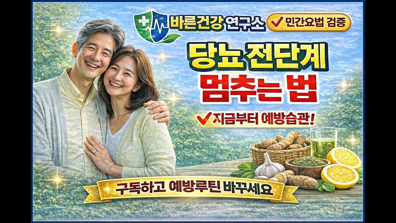 4  당뇨 전단계에서 멈추는 법 + 민간요법 검증