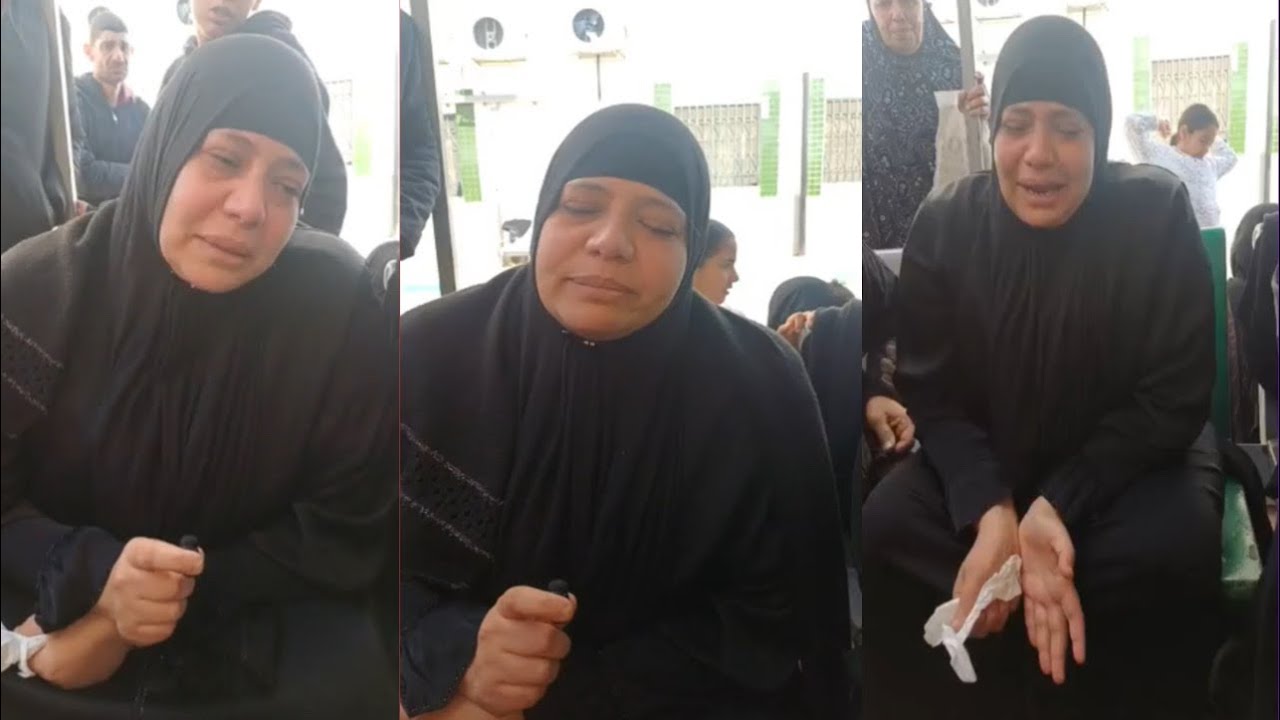 والدة رجب اللي راح علشان كان بيدافع عن عامل الدليفري في بورسعيد تروي التفاصيل من امام المشـرحة