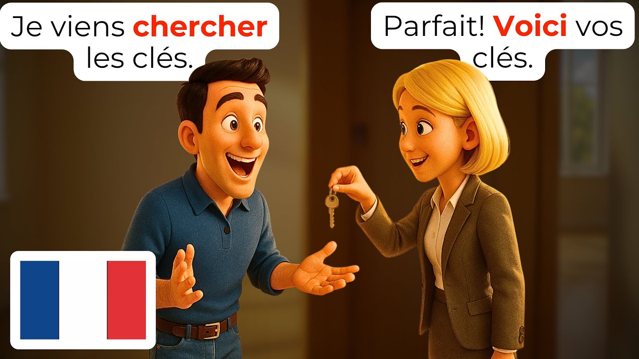 🇫🇷 Французская Недвижимость: 15 Dialogues Agence | A1-A2 | Учите Легкий Французский для Начинающих
