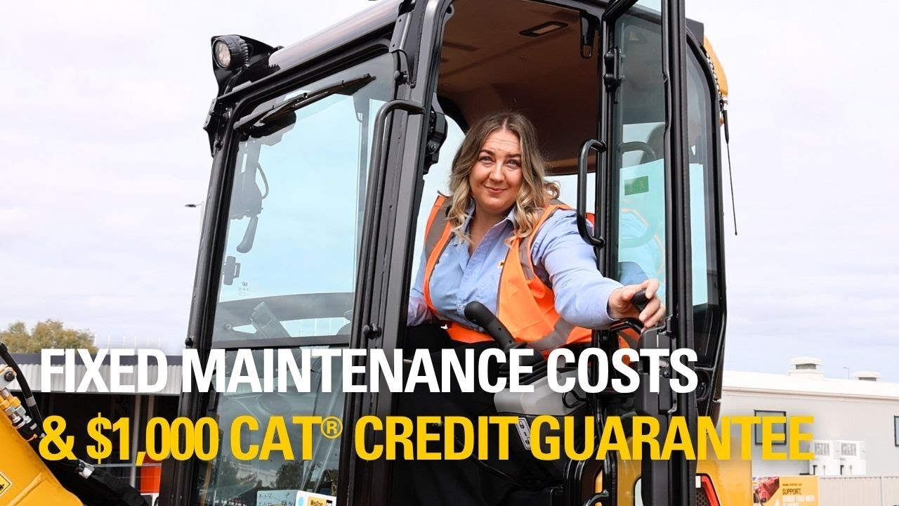 FitFleet® Premium CVA: Fixed Maintenance Costs + $1,000 Cat® Credit Guarantee