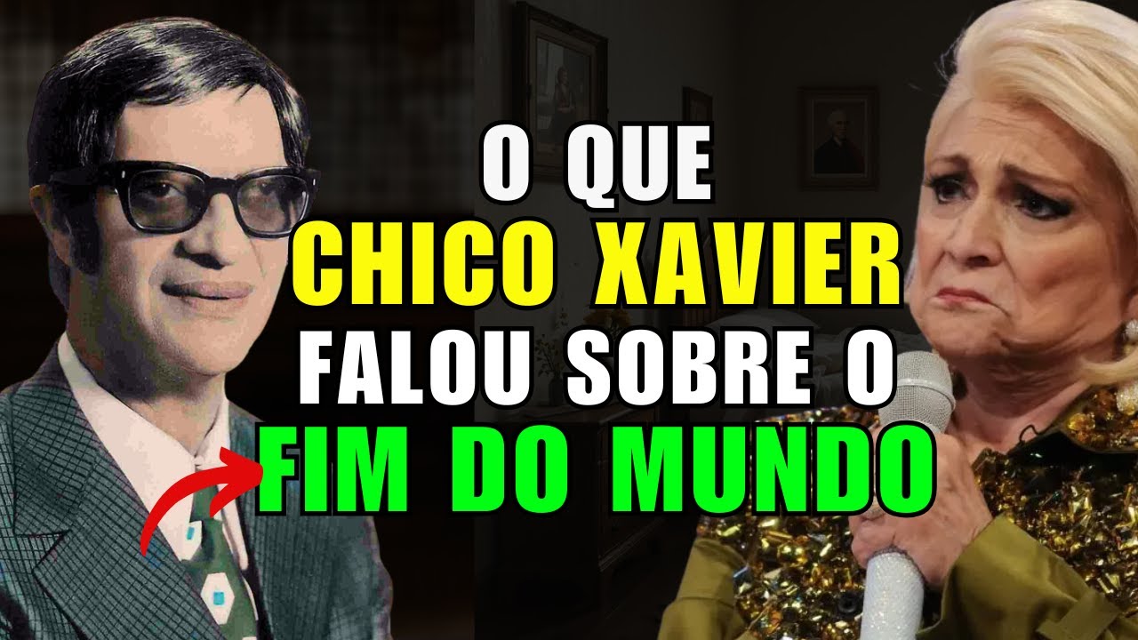Olha o que Chico Xavier contou para Hebe sobre o Fim do Mundo