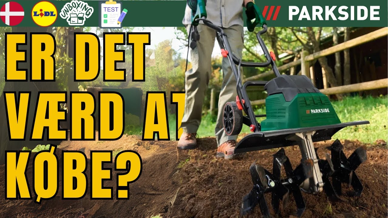 HAVEFRÆSER Parkside PEBH 1500 B2 PGK PBKG DANSK DANISH DANMARK LIDL