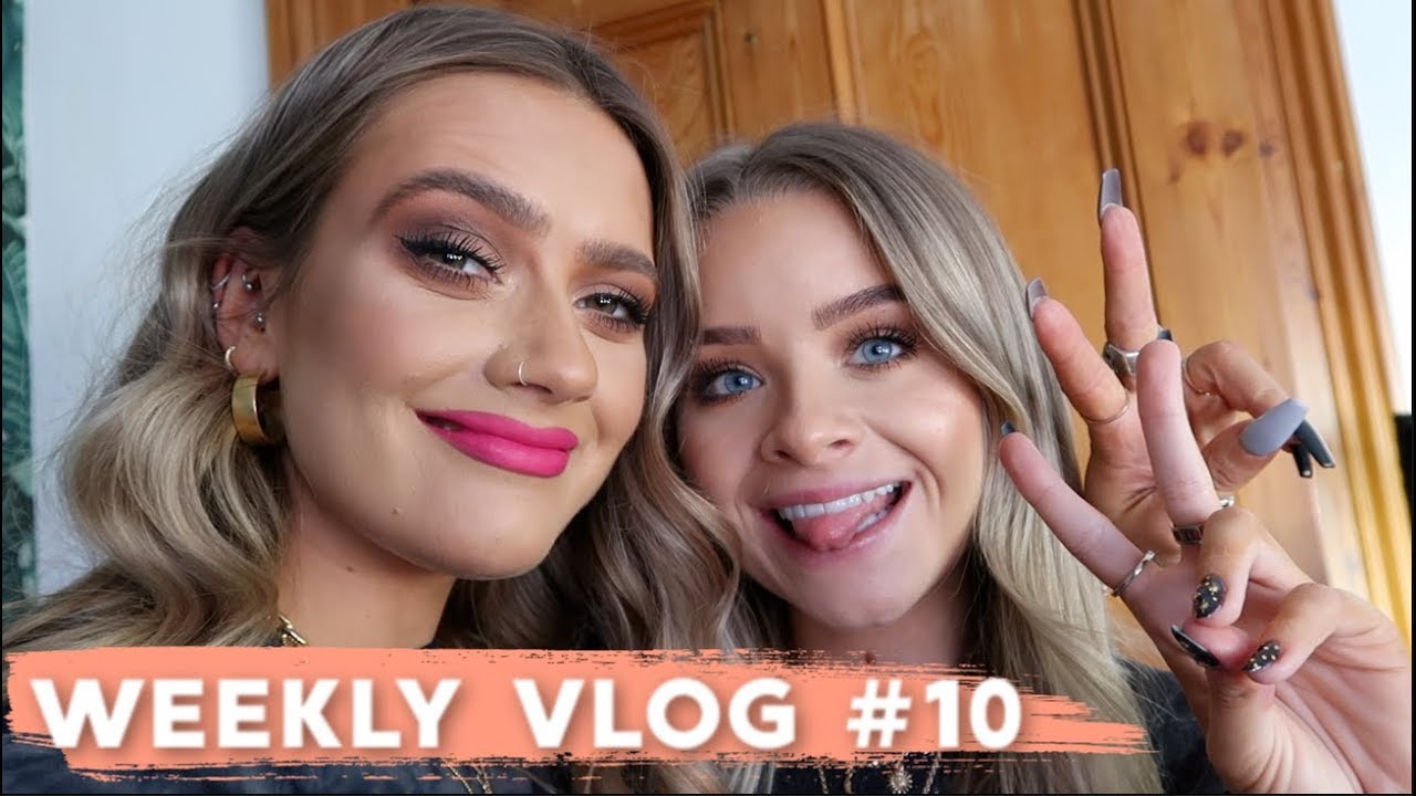 WEEKLY VLOG #10 | A VERY PRODUCTIVE WEEK & FEELING LUCKY!  FT. FOOD & MY WORK WIFE| EmmasRectangle