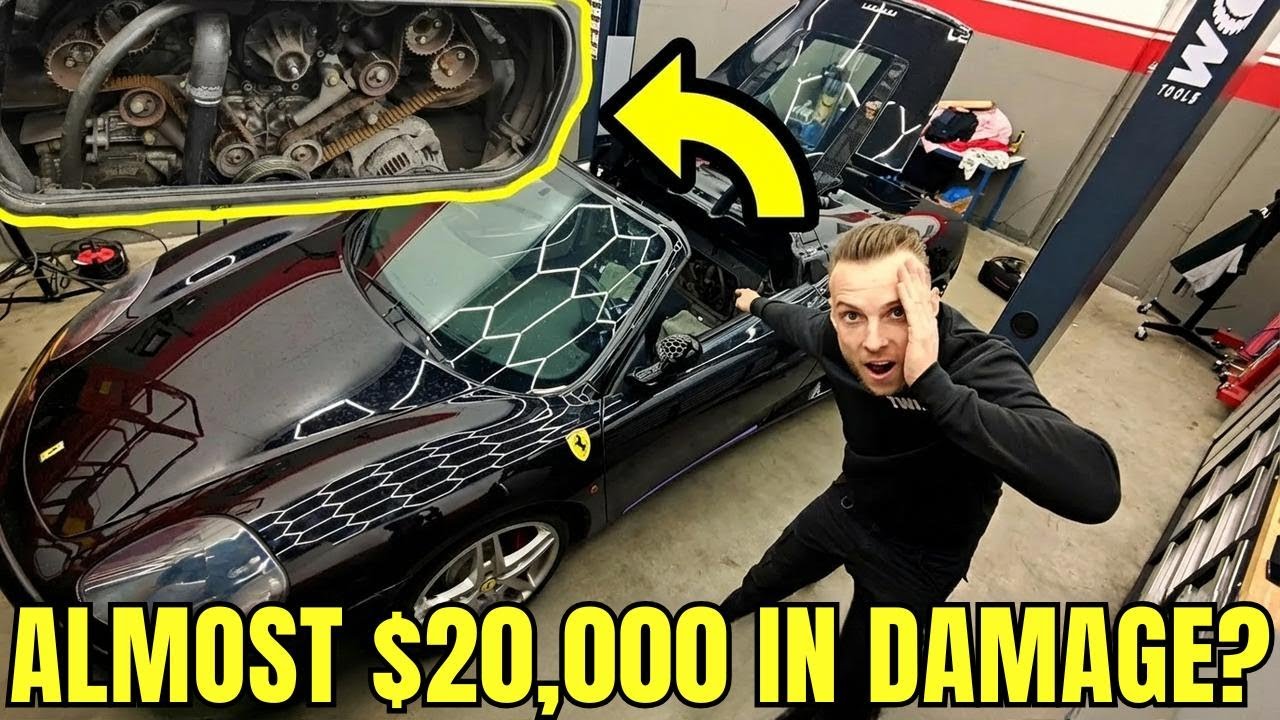 Are the Timing Belts on Our Cheap Ferrari Coming Loose?! | EP. 4