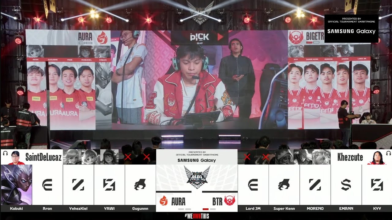 YAWI CHOU | BTR VS AURA FIRE GAME 2 MPL ID S13 W3D2 #mplindonesia #yawi #chouyawi #dhudonggaming