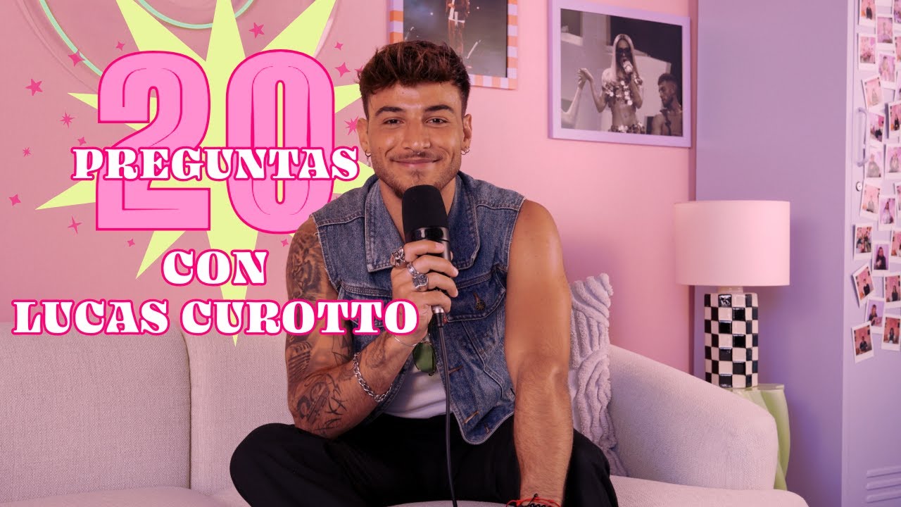 20 PREGUNTAS con LUCAS CUROTTO: ser el sexto miembro de One Direction o su crush con Dua Lipa